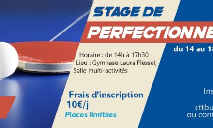 Stage de perfectionnement | 14-18 avril 2025