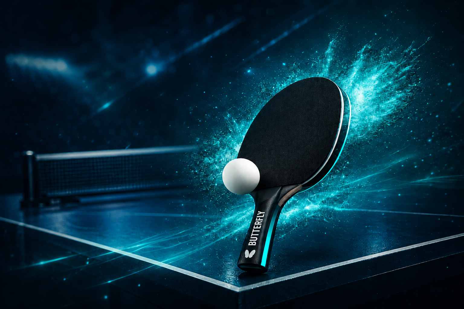Joueur de tennis de table du CTT Bussy-Saint-Georges