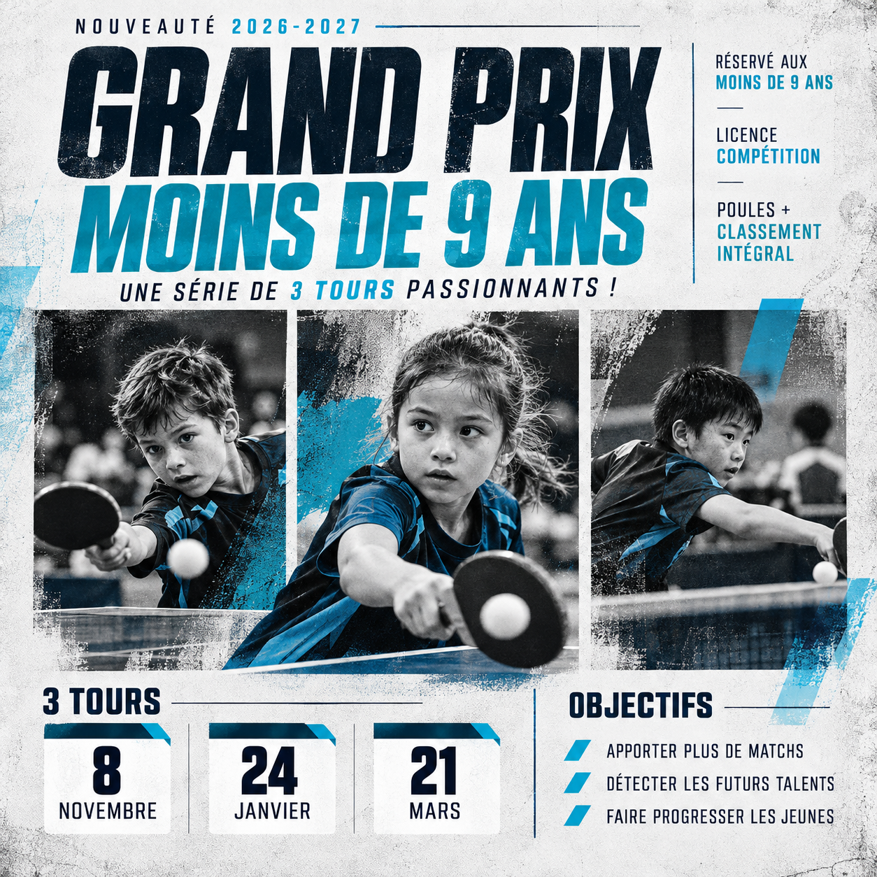 Visuel du Grand Prix moins de 9 ans
